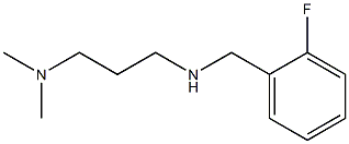 [3-(dimethylamino)propyl][(2-fluorophenyl)methyl]amine Struktur