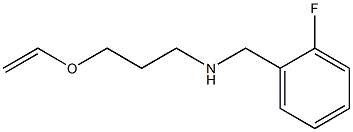 [3-(ethenyloxy)propyl][(2-fluorophenyl)methyl]amine Struktur