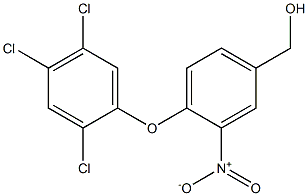 [3-nitro-4-(2,4,5-trichlorophenoxy)phenyl]methanol Struktur