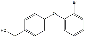 [4-(2-bromophenoxy)phenyl]methanol Struktur