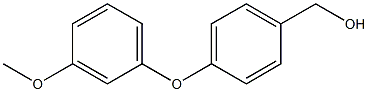 [4-(3-methoxyphenoxy)phenyl]methanol Struktur