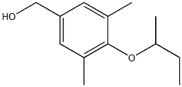 [4-(butan-2-yloxy)-3,5-dimethylphenyl]methanol Struktur