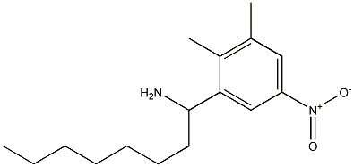 1-(2,3-dimethyl-5-nitrophenyl)octan-1-amine Struktur