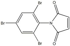 1-(2,4,6-tribromophenyl)-2,5-dihydro-1H-pyrrole-2,5-dione Struktur