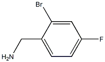 1-(2-bromo-4-fluorophenyl)methanamine Struktur