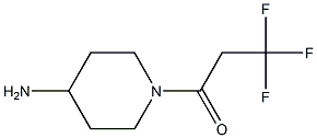 1-(3,3,3-trifluoropropanoyl)piperidin-4-amine Struktur