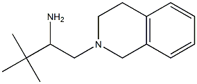 1-(3,4-dihydroisoquinolin-2(1H)-yl)-3,3-dimethylbutan-2-amine Struktur