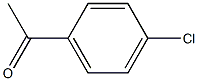 1-(4-chlorophenyl)ethan-1-one Struktur