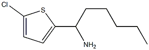 1-(5-chlorothiophen-2-yl)hexan-1-amine Struktur