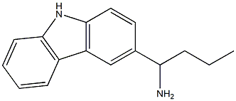 1-(9H-carbazol-3-yl)butan-1-amine Struktur