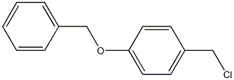 1-(benzyloxy)-4-(chloromethyl)benzene Struktur