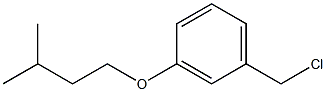 1-(chloromethyl)-3-(3-methylbutoxy)benzene Struktur