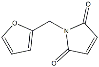 1-(furan-2-ylmethyl)-2,5-dihydro-1H-pyrrole-2,5-dione Struktur