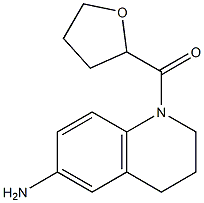 1-(oxolan-2-ylcarbonyl)-1,2,3,4-tetrahydroquinolin-6-amine Struktur