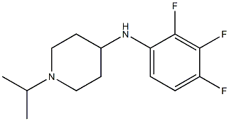 1-(propan-2-yl)-N-(2,3,4-trifluorophenyl)piperidin-4-amine Struktur