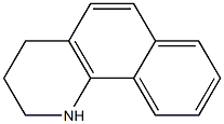 1,2,3,4-tetrahydrobenzo[h]quinoline Struktur