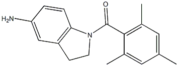 1-[(2,4,6-trimethylphenyl)carbonyl]-2,3-dihydro-1H-indol-5-amine Struktur