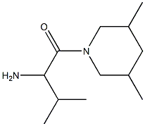 1-[(3,5-dimethylpiperidin-1-yl)carbonyl]-2-methylpropylamine Struktur