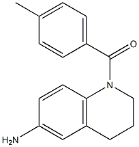 1-[(4-methylphenyl)carbonyl]-1,2,3,4-tetrahydroquinolin-6-amine Struktur