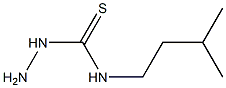 1-amino-3-(3-methylbutyl)thiourea Struktur