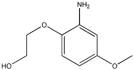 2-(2-amino-4-methoxyphenoxy)ethan-1-ol Struktur