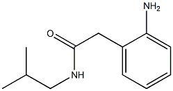 2-(2-aminophenyl)-N-isobutylacetamide Struktur