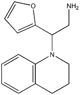 2-(3,4-dihydroquinolin-1(2H)-yl)-2-(2-furyl)ethanamine Struktur