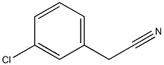 2-(3-chlorophenyl)acetonitrile Struktur