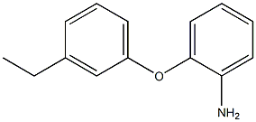 2-(3-ethylphenoxy)aniline Struktur