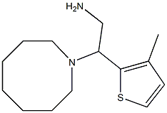 2-(azocan-1-yl)-2-(3-methylthiophen-2-yl)ethan-1-amine Struktur