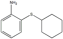 2-(cyclohexylsulfanyl)aniline Struktur