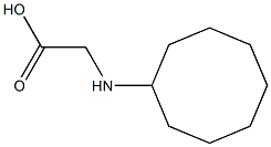 2-(cyclooctylamino)acetic acid Struktur