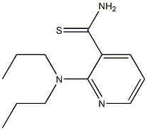 2-(dipropylamino)pyridine-3-carbothioamide Struktur