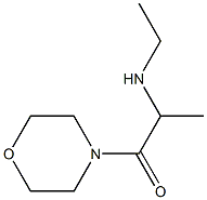 2-(ethylamino)-1-(morpholin-4-yl)propan-1-one Struktur