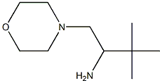 2,2-dimethyl-1-(morpholin-4-ylmethyl)propylamine Struktur