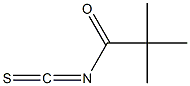 2,2-dimethylpropanoyl isothiocyanate Struktur