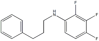 2,3,4-trifluoro-N-(3-phenylpropyl)aniline Struktur