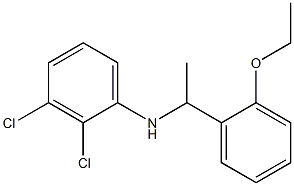 2,3-dichloro-N-[1-(2-ethoxyphenyl)ethyl]aniline Struktur