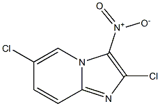 2,6-dichloro-3-nitroimidazo[1,2-a]pyridine Struktur