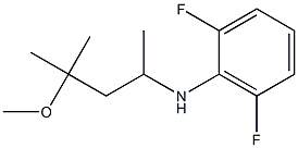 2,6-difluoro-N-(4-methoxy-4-methylpentan-2-yl)aniline Struktur