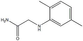 2-[(2,5-dimethylphenyl)amino]acetamide Struktur