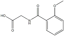 2-[(2-methoxyphenyl)formamido]acetic acid Struktur