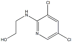 2-[(3,5-dichloropyridin-2-yl)amino]ethan-1-ol Struktur