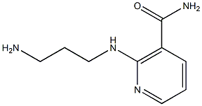 2-[(3-aminopropyl)amino]nicotinamide Struktur