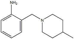 2-[(4-methylpiperidin-1-yl)methyl]aniline Struktur