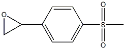 2-[4-(methylsulfonyl)phenyl]oxirane Struktur