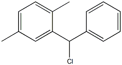 2-[chloro(phenyl)methyl]-1,4-dimethylbenzene Struktur