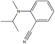 2-[methyl(propan-2-yl)amino]benzonitrile Struktur