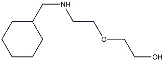 2-{2-[(cyclohexylmethyl)amino]ethoxy}ethan-1-ol Struktur