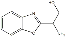 2-amino-2-(1,3-benzoxazol-2-yl)ethan-1-ol Struktur